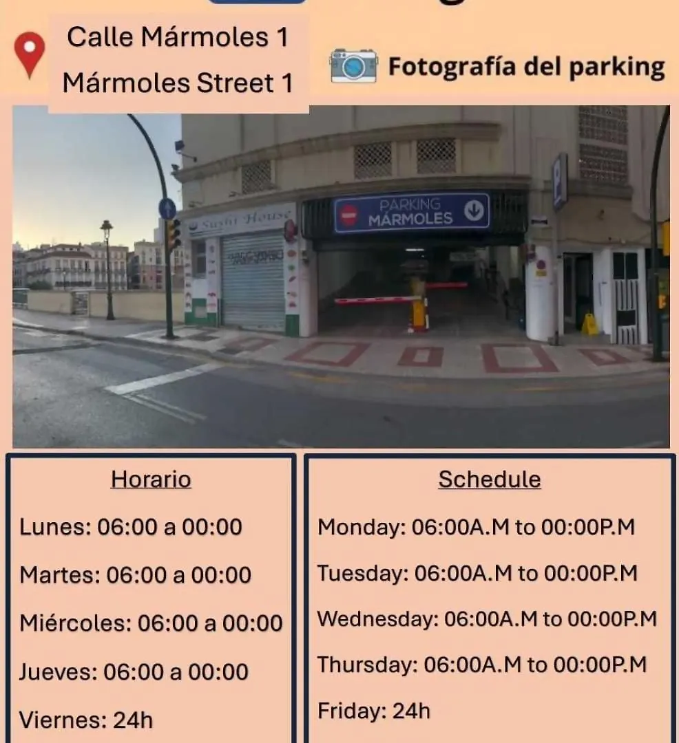 3 Rooms Con Parking Especerias Málaga 0*,  Spanien